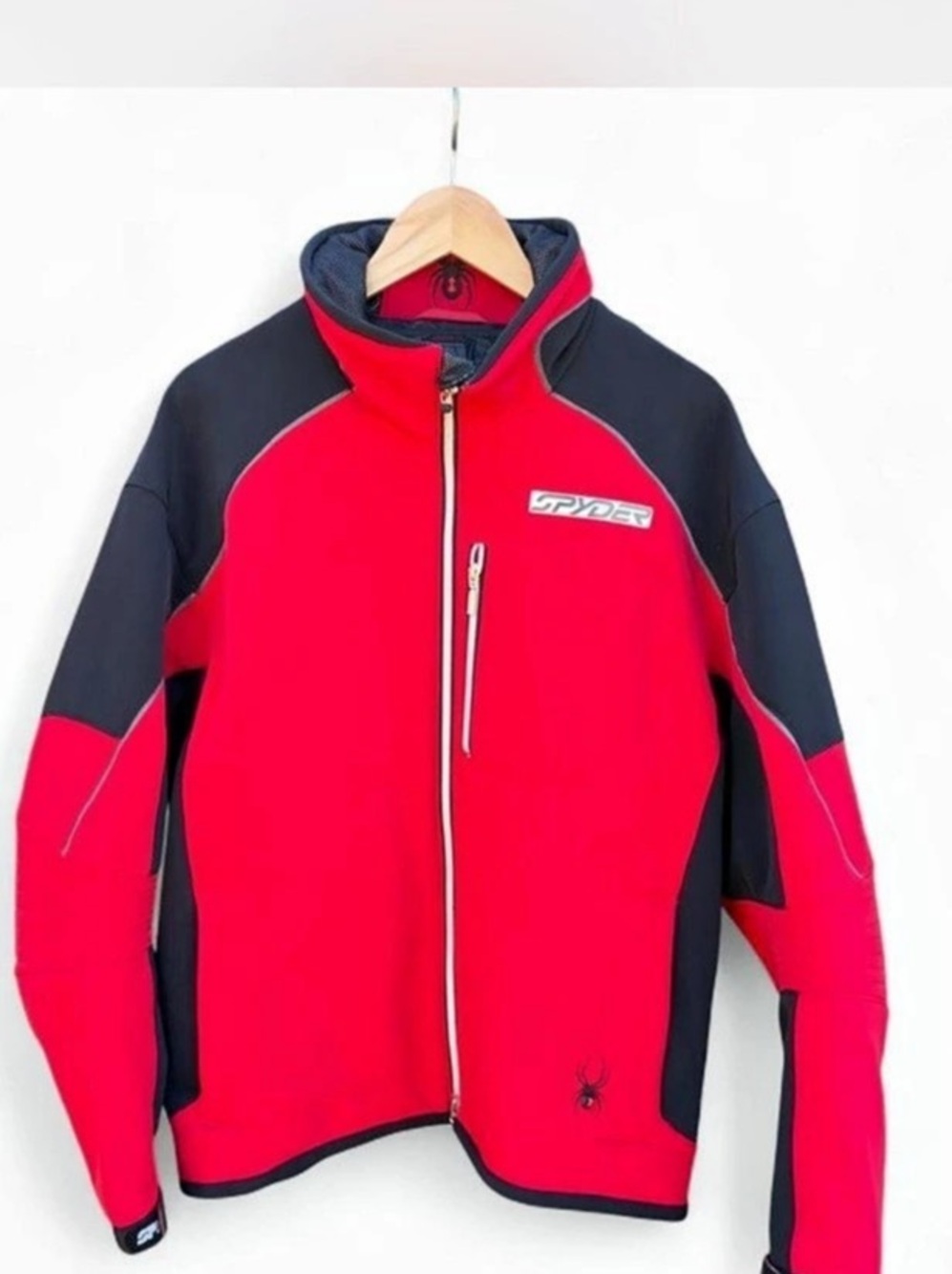 Spyder XTL 10,000 Ski Jacket Red & Black XL